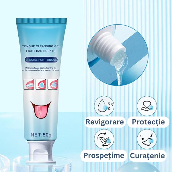 Gel anti-bacterian pentru respirație proaspătă