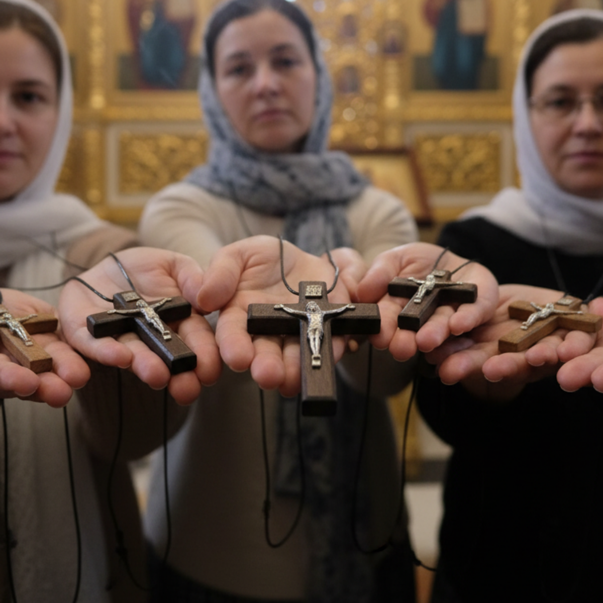 Lant Sfant din Lemn de Maslin