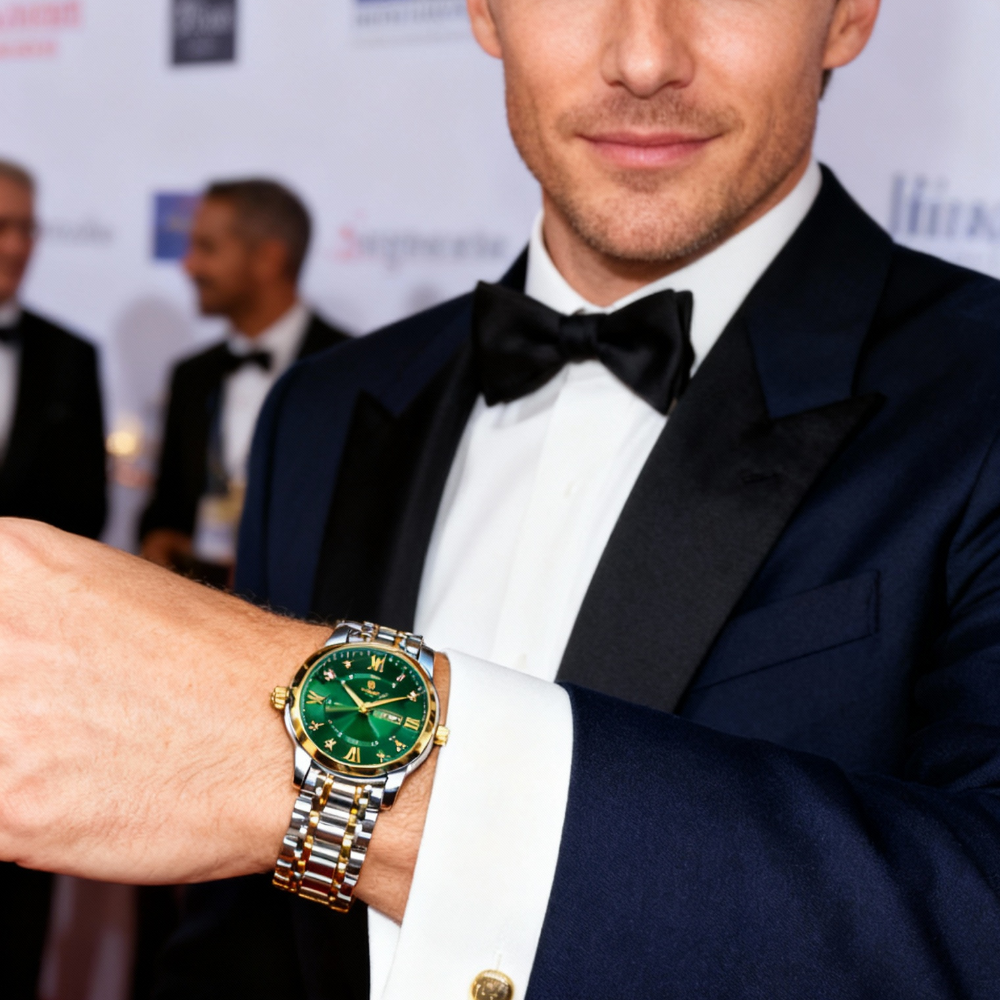 Ceas Emerald Barbatesc